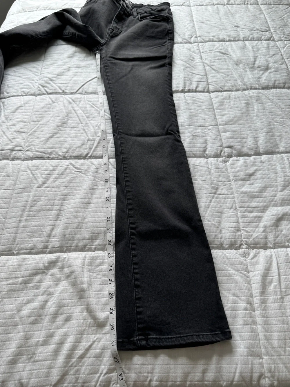 Frame le mini boot high waisted grey jeans size 29 - Picture 4 of 8